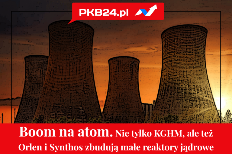 Wieże chłodnicze elektrowni jądrowej o zmierzchu.