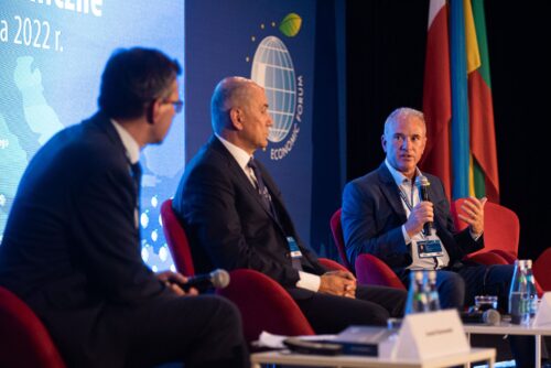 Dyskusja panelowa na forum ekonomicznym 2022.