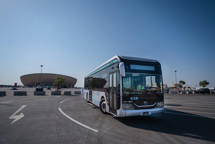 Autobus elektryczny Yutong w Katarze
