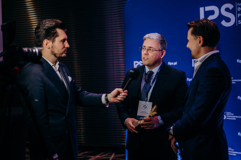 Wywiad podczas ceremonii wręczenia nagród FIPS.