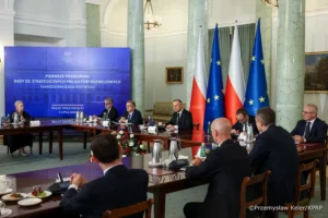 Posiedzenie Narodowej Rady Rozwoju w Pałacu Prezydenckim.