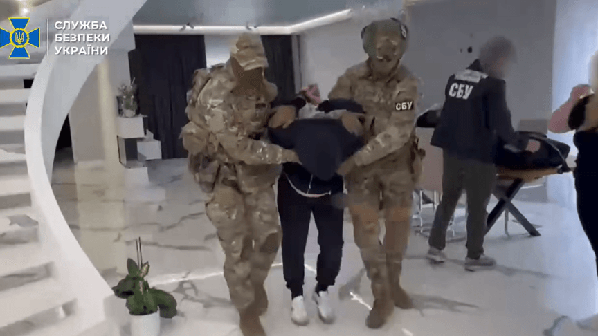 Zatrzymanie szpiegów przez SBU