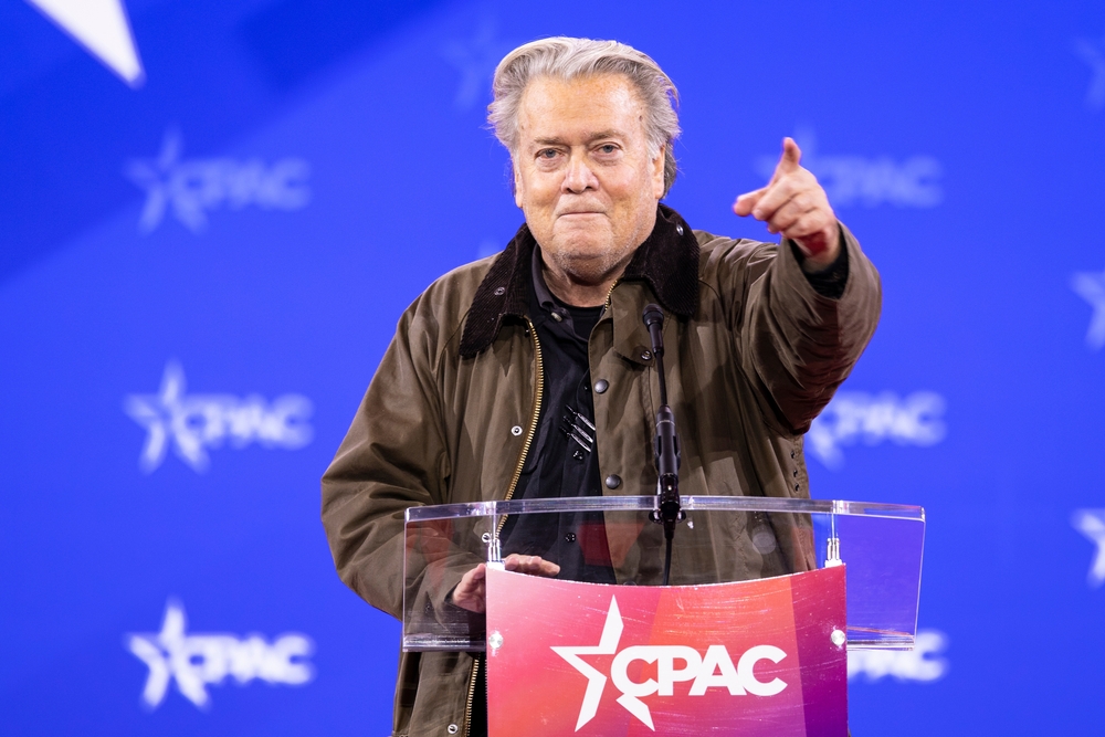Steve Bannon na konferencji CPAC