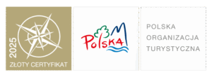 2025 Złoty Certyfikat Polska Organizacja Turystyczna