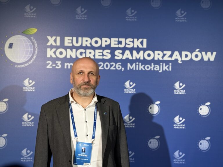 Jacek Wojerz w trakcie XI Europejskiego Kongresu Samorządów w Mikołajkach