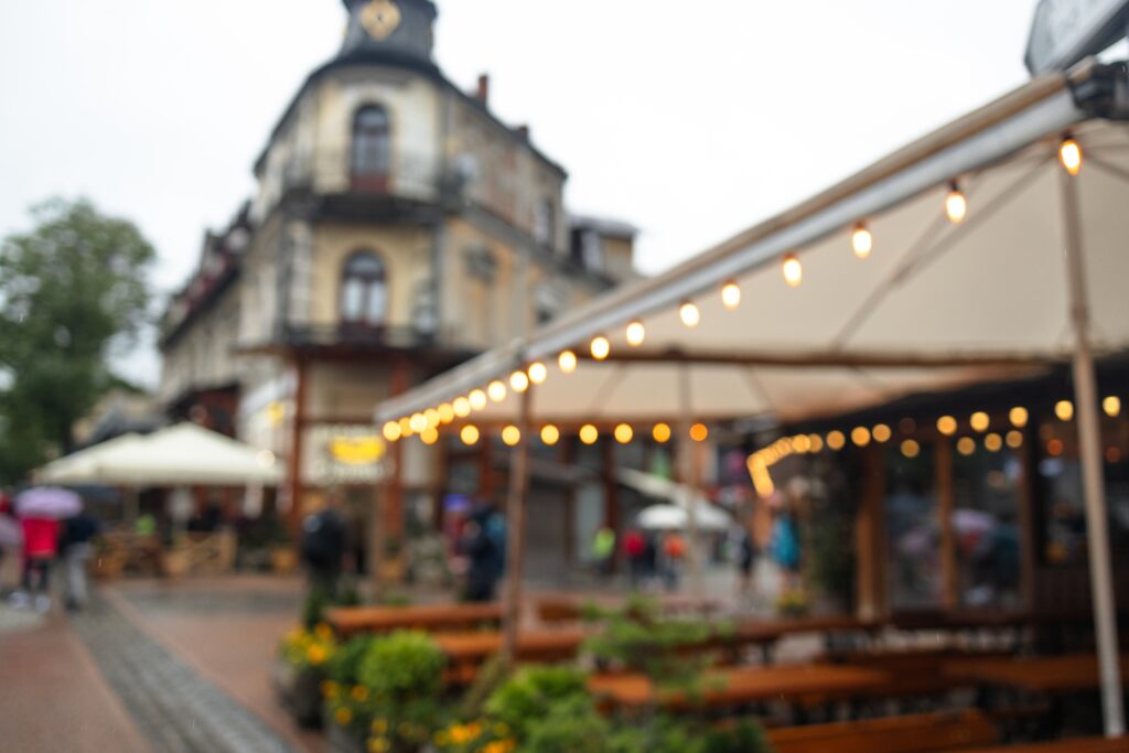 Ogródki gastronomiczne