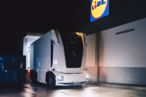 autonomiczna ciężarówka LIDL